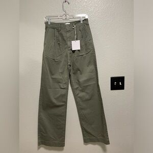 Pistola Anthropologie Kellin Pleated Trouser Size 26